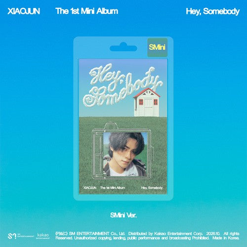 XIAOJUN 1ST MINI ALBUM - HEY, SOMEBODY (SMINI VER.) + WITHMUU PHOTOCARD (LD VER.) (PRE-ORDER)
