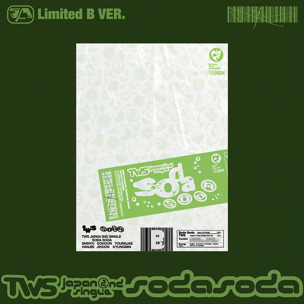 TWS JAPAN 2ND SINGLE ALBUM - SODA SODA (LIMITED B) – SubK Shop