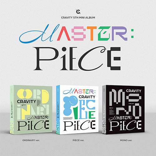 CRAVITY 5TH MINI ALBUM - MASTER:PIECE