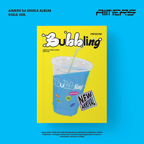 AIMERS 1ST SINGLE ALBUM - BUBBLING