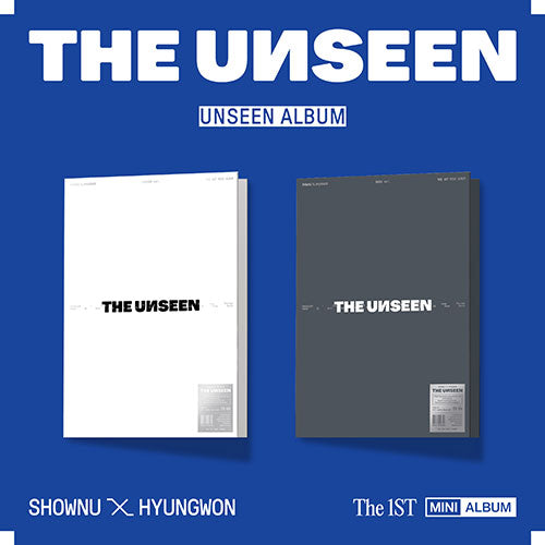 SHOWNU X HYUNGWON 1ST MINI ALBUM - THE UNSEEN (UNSEEN ALBUM) (LIMITED)