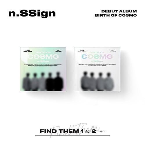 N.SSIGN DEBUT ALBUM - BIRTH OF COSMO (FIND THEM VER.)
