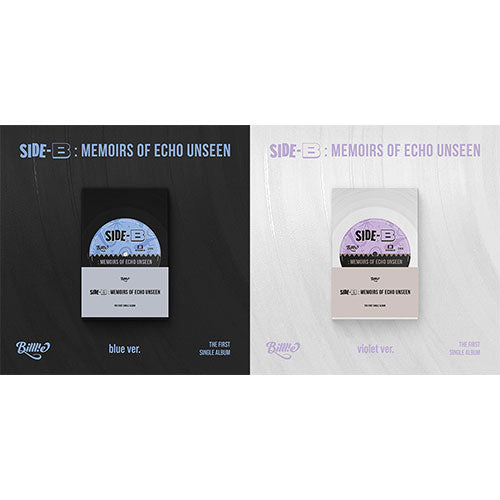BILLLIE 1ST SINGLE ALBUM - SIDE-B : MEMOIRS OF ECHO UNSEEN (POCA)
