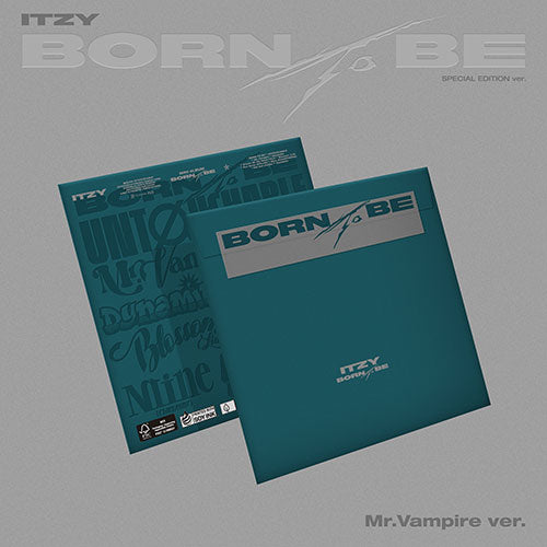 ITZY ALBUM - BORN TO BE (SPECIAL EDITION) (MR. VAMPIRE VER.)