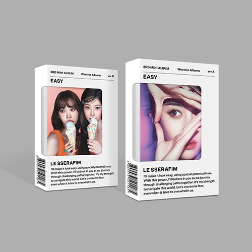 LE SSERAFIM 3RD MINI ALBUM - EASY (WEVERSE ALBUMS VER.)