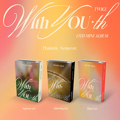 TWICE 13TH MINI ALBUM - WITH YOU-TH (PLATFORM_NEMO VER.)