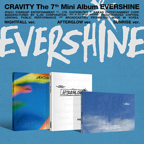 CRAVITY 7TH MINI ALBUM - EVERSHINE