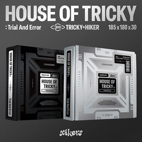XIKERS 3RD MINI ALBUM - HOUSE OF TRICKY : TRIAL AND ERROR