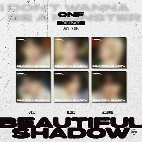 ONF 8TH MINI ALBUM - BEAUTIFUL SHADOW (DIGIPACK VER.)