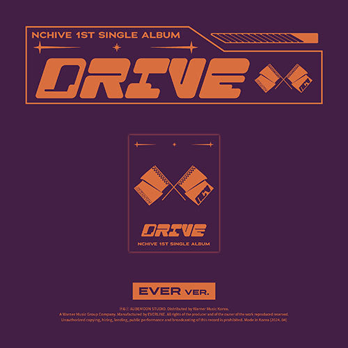 NCHIVE 1ST SINGLE ALBUM - DRIVE (EVER MUSIC ALBUM VER.)