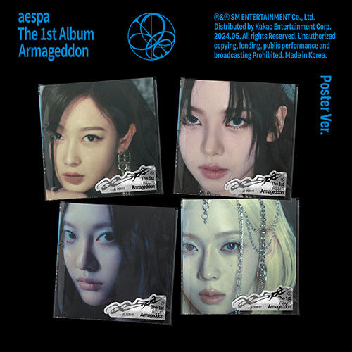 AESPA 1ST ALBUM - ARMAGEDDON (POSTER VER.)