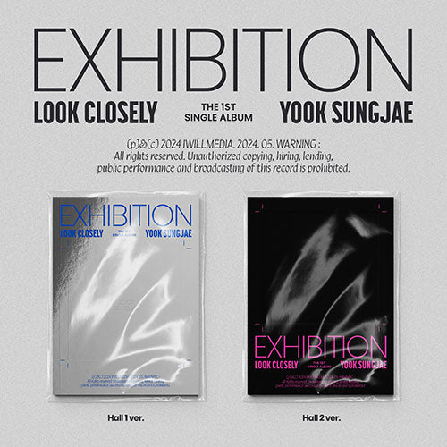 YOOK SUNGJAE 1ST SINGLE ALBUM - EXHIBITION : LOOK CLOSELY