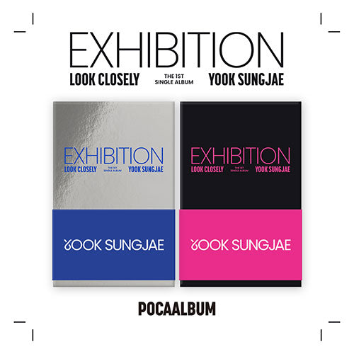 YOOK SUNGJAE 1ST SINGLE ALBUM - EXHIBITION : LOOK CLOSELY (POCA ALBUM)