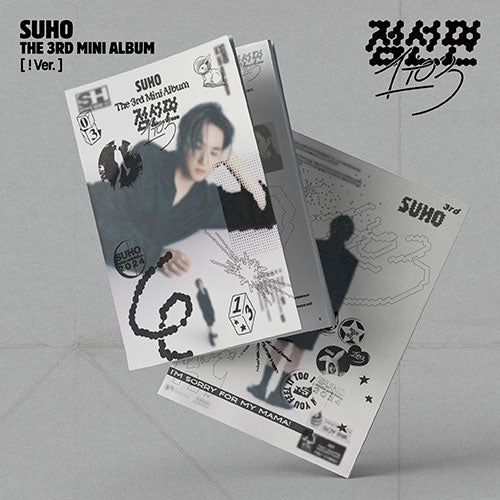 SUHO 3RD MINI ALBUM - 1 TO 3 (! VER.)