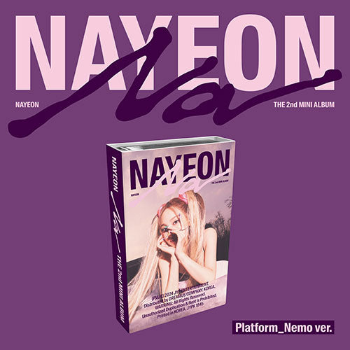 NAYEON 2ND MINI ALBUM - NA (PLATFORM_NEMO VER.)