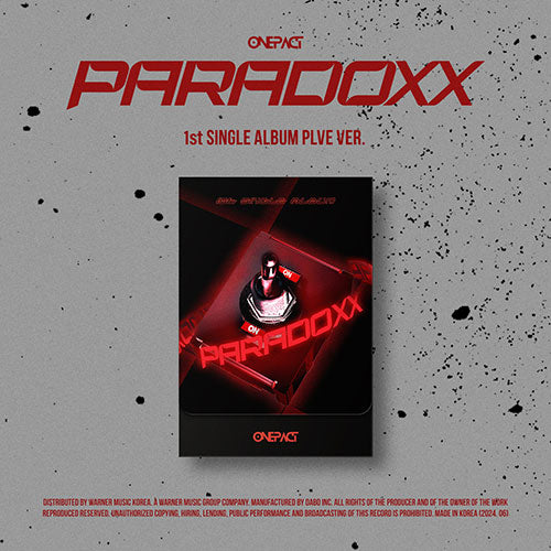 ONE PACT 1ST SINGLE ALBUM - PARADOXX (PLVE VER.)