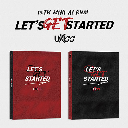 UKISS 13TH MINI ALBUM - LET'S GET STARTED