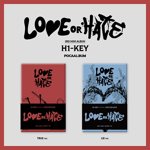 H1-KEY 3RD MINI ALBUM - LOVE OR HATE (POCAALBUM)