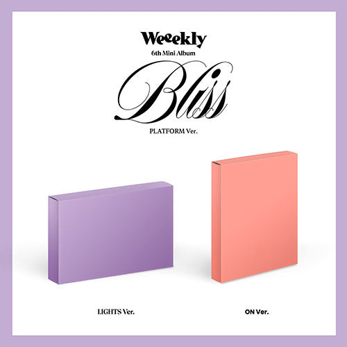 WEEEKLY 6TH MINI ALBUM - BLISS (PLATFORM VER.)