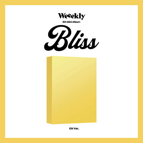 WEEEKLY 6TH MINI ALBUM - BLISS + APPLEMUSIC PHOTOCARD (LD VER.)