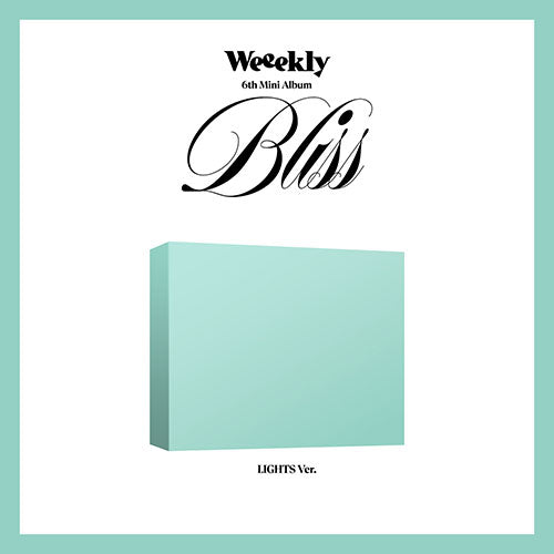 WEEEKLY 6TH MINI ALBUM - BLISS + APPLEMUSIC PHOTOCARD (LD VER.)