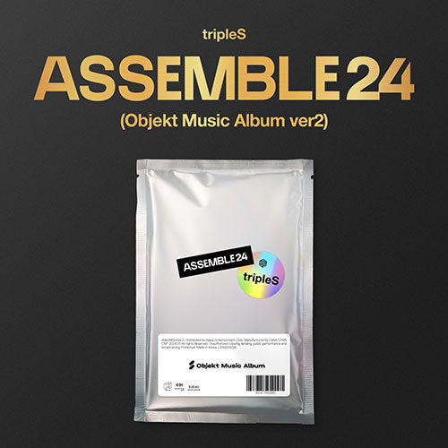 TRIPLES 1ST ALBUM - ASSEMBLE24 (OBJEKT MUSIC ALBUM VER2)
