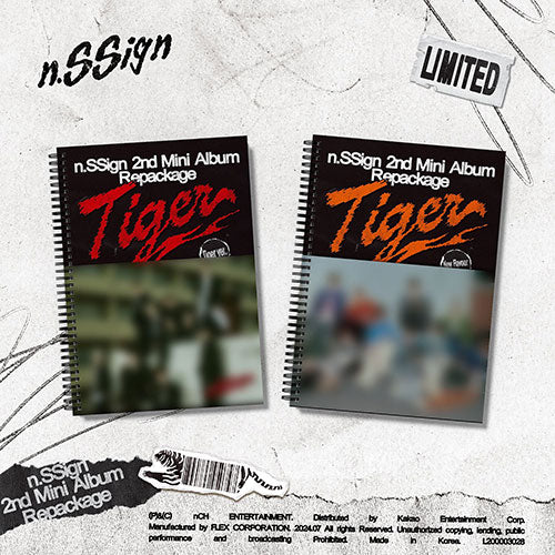 N.SSIGN 2ND MINI ALBUM REPACKAGE - TIGER (LIMITED)