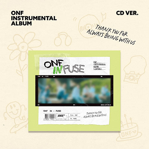 ONF INSTRUMENTAL ALBUM - INFUSE (CD VER.)