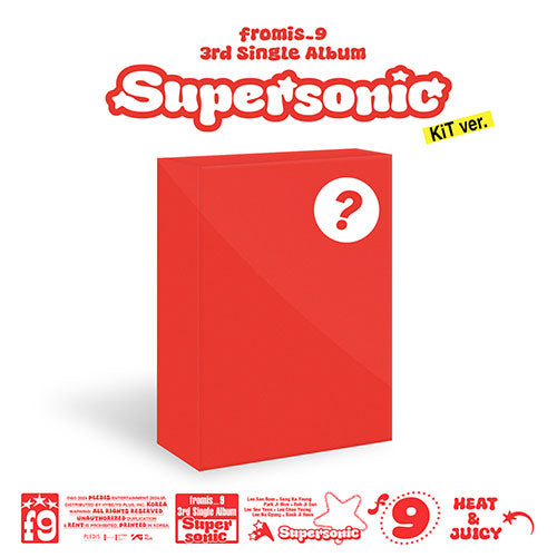 FROMIS_9 3RD SINGLE ALBUM - SUPERSONIC (KIT VER.)