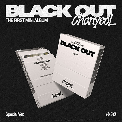CHANYEOL 1ST MINI ALBUM - BLACK OUT (SPECIAL VER.)