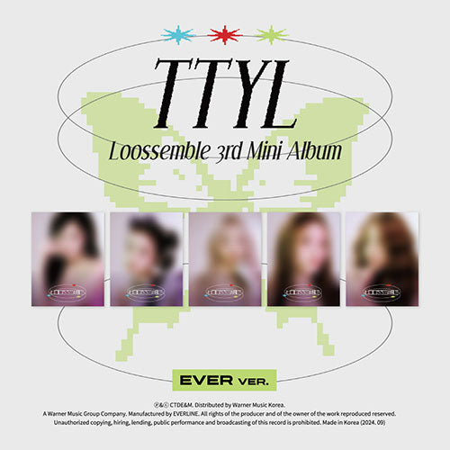 LOOSSEMBLE 3RD MINI ALBUM - TTYL (EVER MUSIC ALBUM VER.)