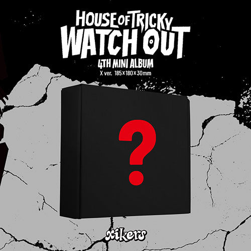 XIKERS 4TH MINI ALBUM - HOUSE OF TRICKY : WATCH OUT + WITHMUU PHOTOCARD