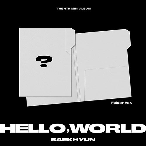 BAEKHYUN 4TH MINI ALBUM - HELLO, WORLD (FOLDER VER.)