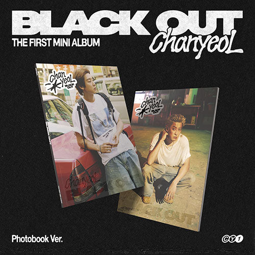 CHANYEOL 1ST MINI ALBUM - BLACK OUT (PHOTO BOOK VER.) + APPLEMUSIC PHOTOCARD