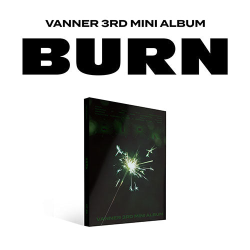VANNER 3RD MINI ALBUM - BURN + APPLEMUSIC PHOTOCARD