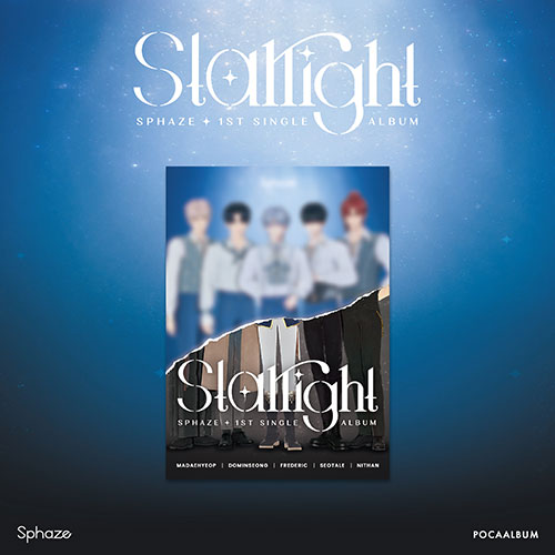 SPHAZE 1ST SINGLE ALBUM - STARLIGHT