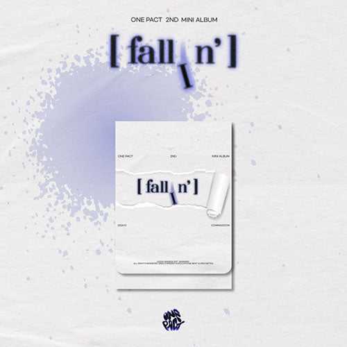ONE PACT 2ND MINI ALBUM - FALLLN' (PLVE VER.)