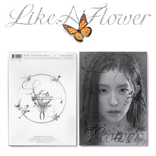 IRENE 1ST MINI ALBUM - LIKE A FLOWER (PHOTOBOOK VER.) + APPLEMUSIC PHOTOCARD