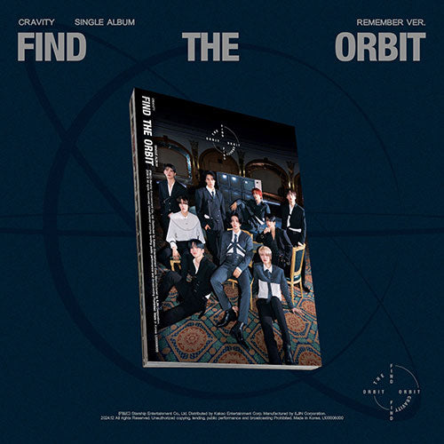 CRAVITY SINGLE ALBUM - FIND THE ORBIT (REMEMBER VER.)