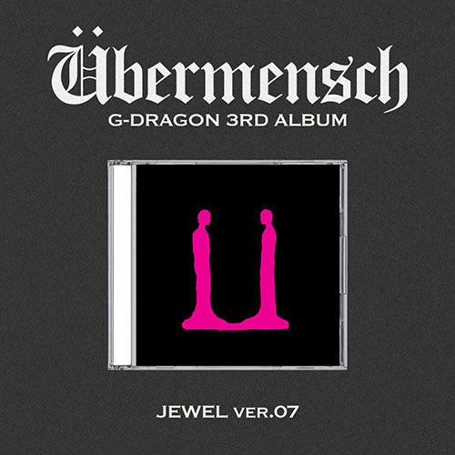 G-DRAGON 3RD ALBUM - ÜBERMENSCH (JEWEL VER.) + APPLEMUSIC PHOTOCARD