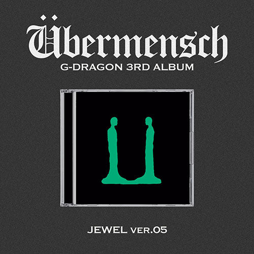 G-DRAGON 3RD ALBUM - ÜBERMENSCH (JEWEL VER.) + APPLEMUSIC PHOTOCARD