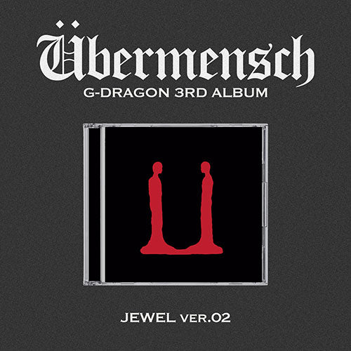 G-DRAGON 3RD ALBUM - ÜBERMENSCH (JEWEL VER.) + APPLEMUSIC PHOTOCARD
