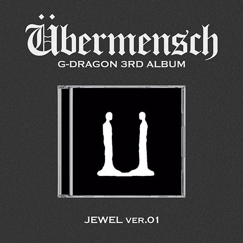 G-DRAGON 3RD ALBUM - ÜBERMENSCH (JEWEL VER.) + APPLEMUSIC PHOTOCARD
