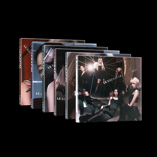 LE SSERAFIM 5TH MINI ALBUM - HOT (COMPACT VER.)