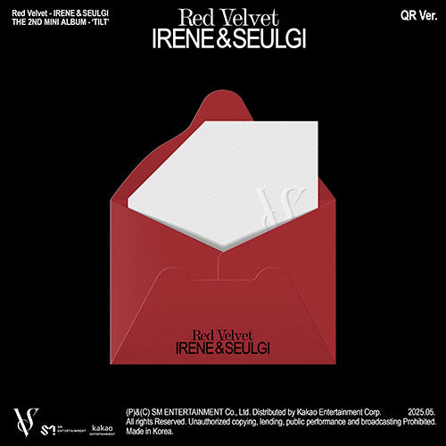 RED VELVET IRENE & SEULGI 2ND MINI ALBUM - TILT (QR VER.)