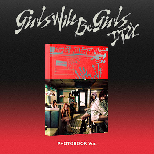 ITZY ALBUM - GIRLS WILL BE GIRLS + WITHMUU PHOTOCARD