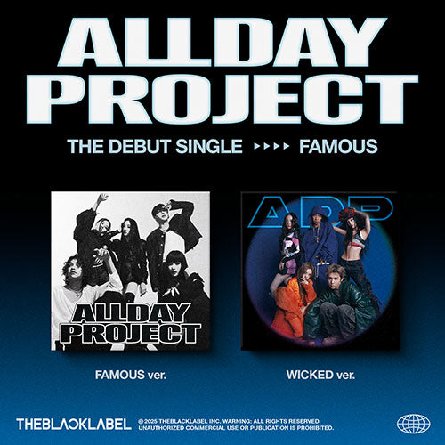ALLDAY PROJECT DEBUT SINGLE ALBUM - FAMOUS