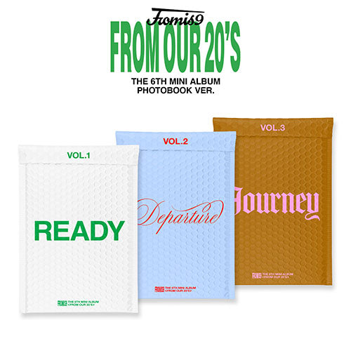 FROMIS_9 6TH MINI ALBUM - FROM OUR 20'S + APPLEMUSIC PHOTOCARD (PHOTOBOOK VER.)