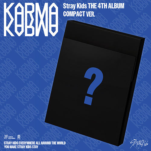 STRAY KIDS 4TH ALBUM - KARMA (COMPACT VER.) (KOREA VER.) +