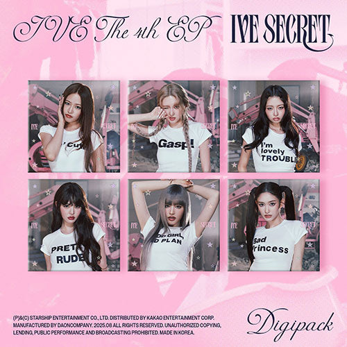 IVE 3RD EP ALBUM - IVE SECRET (DIGIPACK VER.)